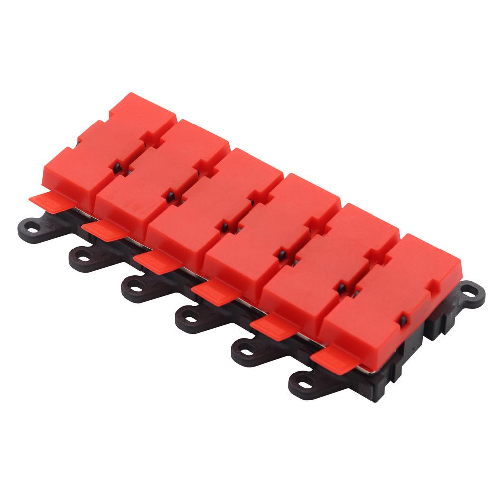 Distribution Block 1 in 5 out 5-way Fuse Holder 200A Multi-pole Fuse Block New