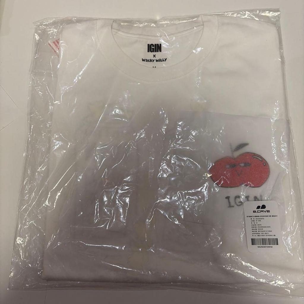 [USED] IGIN Wacky Willie Collaboration T-Shirt B M BTS