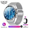 Men's Large-Screen Round Dial Smartwatch with Multi-Functionality and Bluetooth Calling