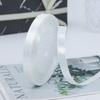 Factory Wholesale 1.5 Inches Single Sided Pastel Satin Ribbon Decorative Polyester Fabric Solid Logo Hair Gift Decoration