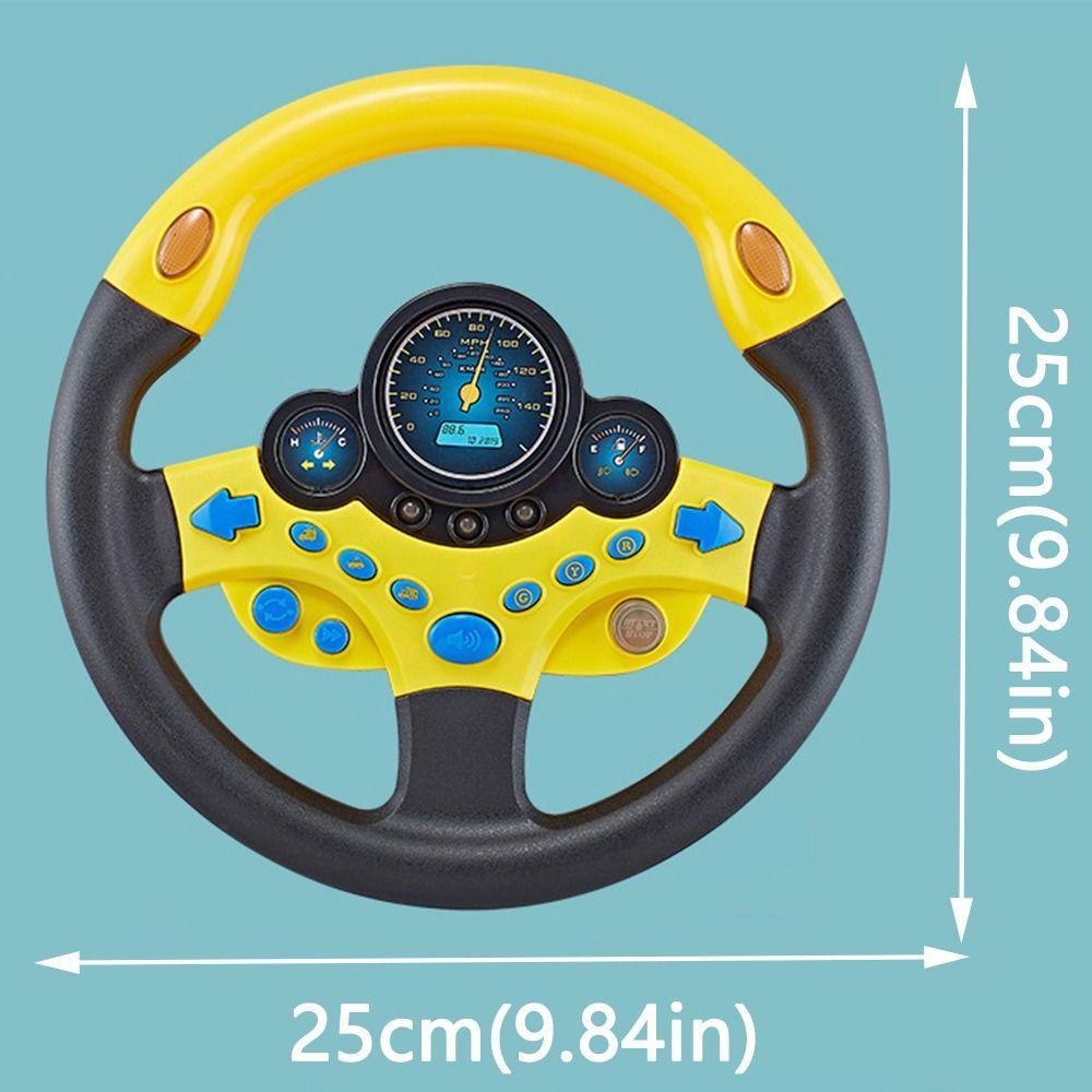 Funny Kids Steering Wheel Creative Simulate Driving Car Toy  Kids Toys
