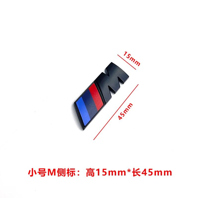 M Sports Sticker Car Accessories Sticker Styling For BMW M LOGO Fender Emblem Badge Rear Trunk Badge 1 3 5 Series X1 X3 X5 X6m AS2