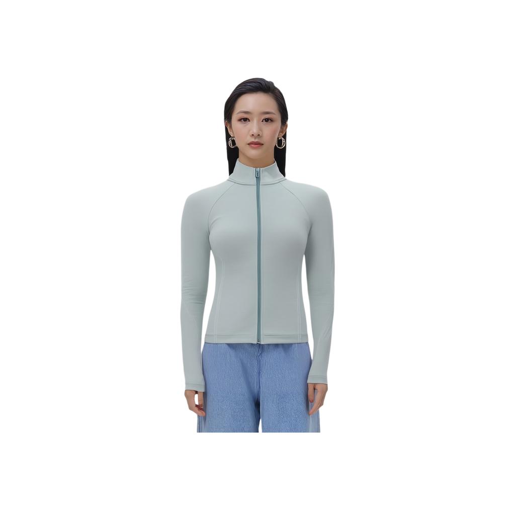 Under Armour Meridian Comfortable Fashionable Simple Versatile High Neck Jacket Women jackets Harbor-Blue 1388121-465