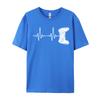 Gaming Controller Gamer Video Game Heartbeat Tops Tees Gamer Heartbeat Video Game Lover Unisex Tshirt Slim Fit T Shirts Hip Hop