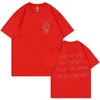 Rapper Lil Peep Tour Konzert Grafik T-Shirt Herrenmode Baumwolle Kurzarm T-Shirt Damen Hip Hop Oversized