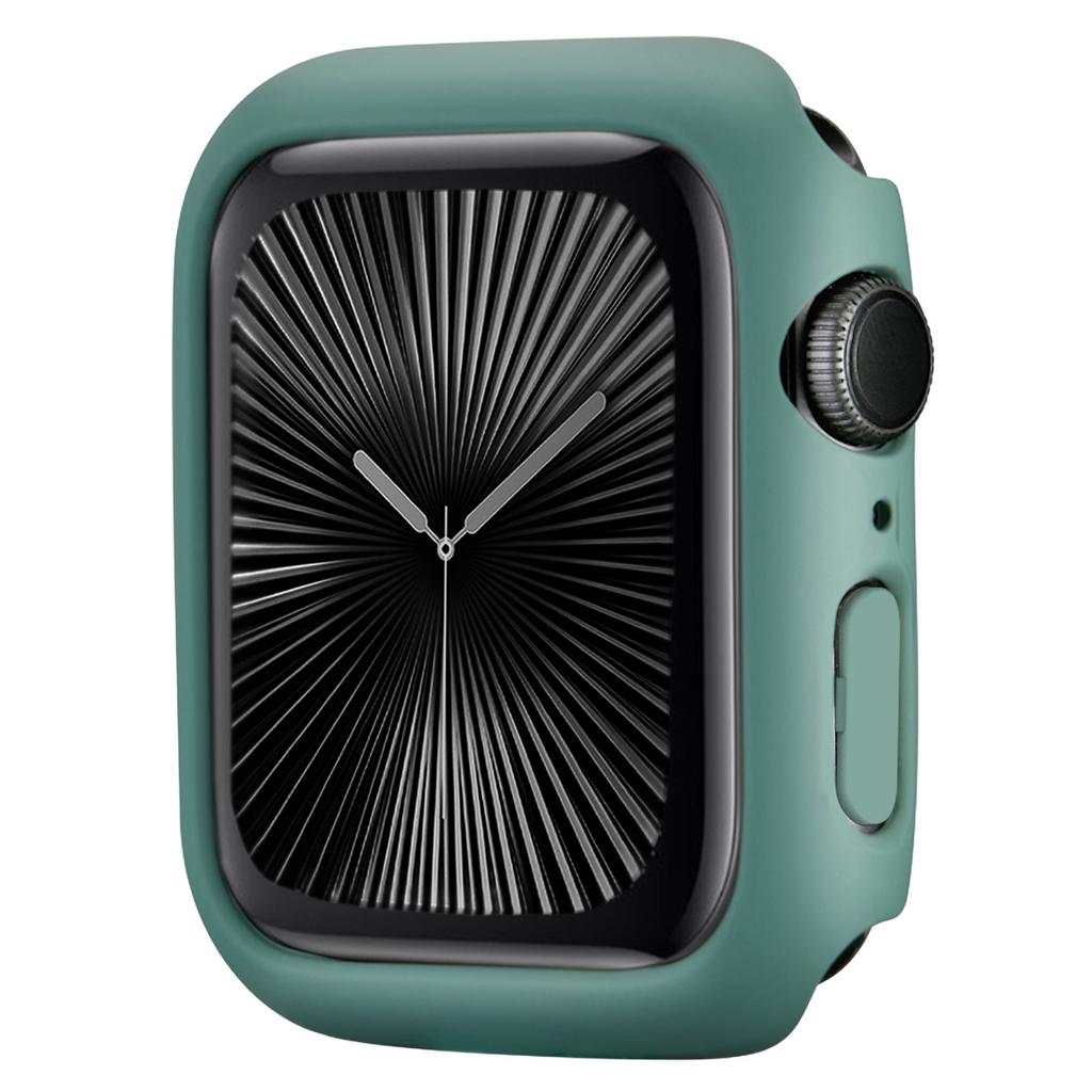 For Apple Watch Series 11/10 42mm Case Rubberized Hard PC Half Cover Watch Frame