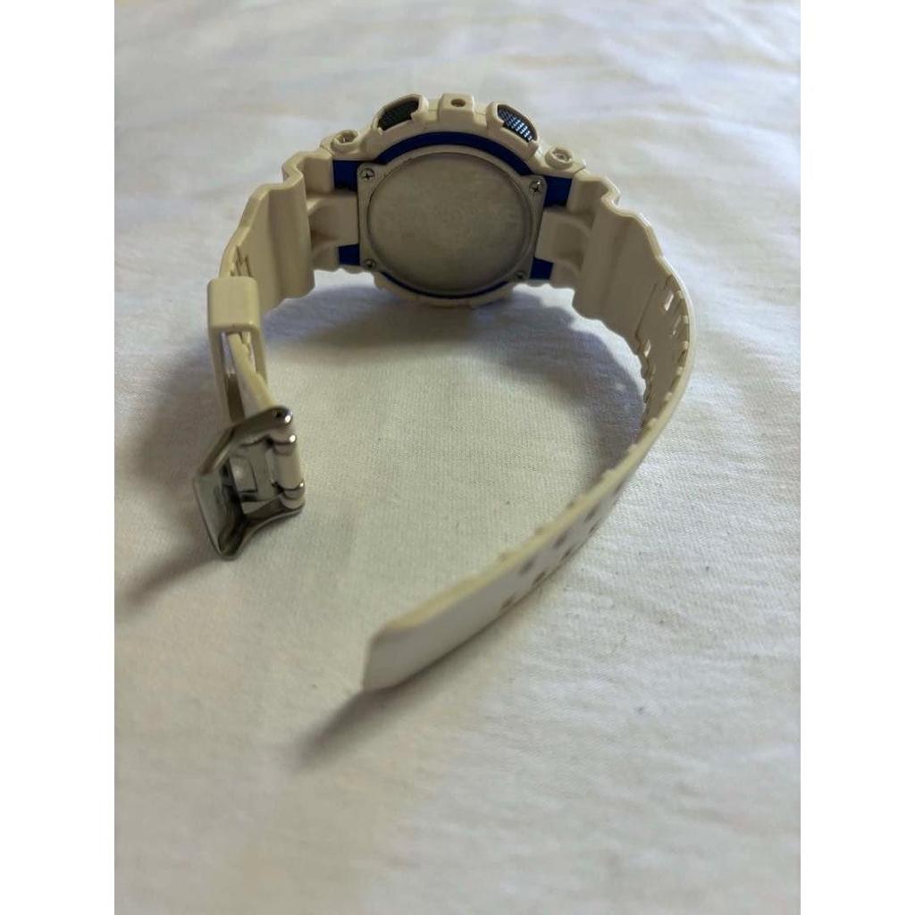 Used CASIO G-SHOCK White Ana-Digi Watch Main Unit