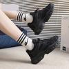 New college style muffin platform running sneakers retro student casual shoes