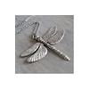 Dragonfly Pendant Necklace For Women With Geometric Alloy Design Summer Fashion Accessory