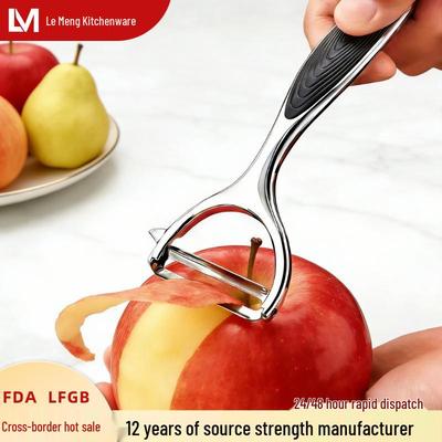 Multifunktionales Obstschälmesser aus Edelstahl