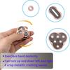 Triangle Fidget Slider Stress Anxiety Relief Portable Kids Teens Adults Magnetic Metal Fingertip Slider Pocket EDC Slider Sensory Toy