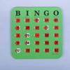 5 TARJETAS DE BINGO DESLIZANTES DE IMPRESIÓN GRANDE Tablero de Bingo Deslizante Tarjetas Reuniones Festivas