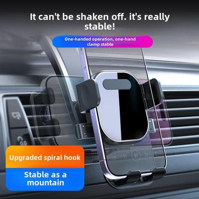 Univerzální držák telefonu s automatickým zámkem pro palubní desku a ventilaci