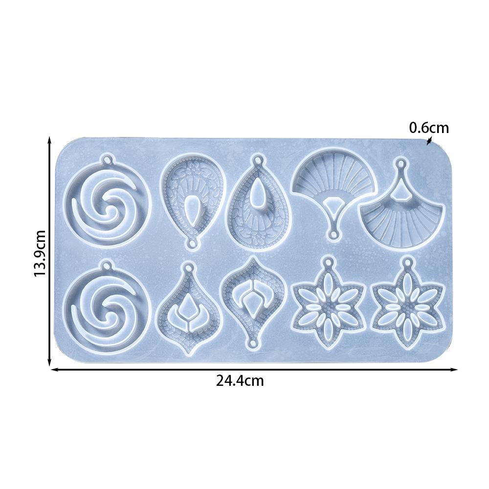 Butterfly Earrings Pendant Silicone Mold Leaf Epoxy Resin Casting Mould for DIY Epoxy Resin Pendant Chrams Jewelry Crafts