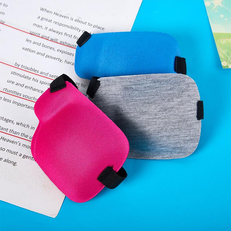 1Pcs Single Eye Patch Adjustable 3D Foam Groove Eyeshades For Lazy Eyes Medical Use Concave Eye Patch