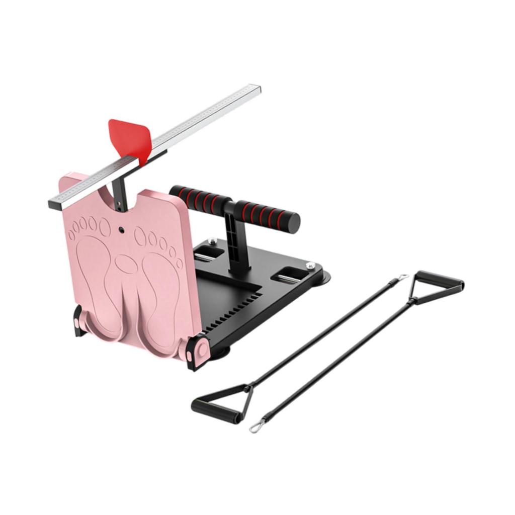 Sit and Reaching Tester Compact for Adults Children with Strong Suction Cups Pink