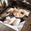 Cat Rug - Home carpet Office Decorative Carpet For Living Room Bedroom Door Mat Floor Rug Computer Chair Area Rug