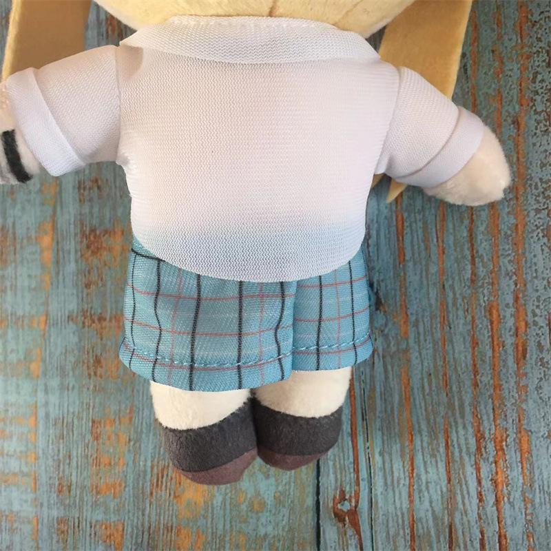 Cute My Dress Up Darling Plushies Marin Kitagawa School Uniform Shizuku Maid Cosplay Soft Stuffed Doll Anime Character Plush Toy for Fan Birthday Gift