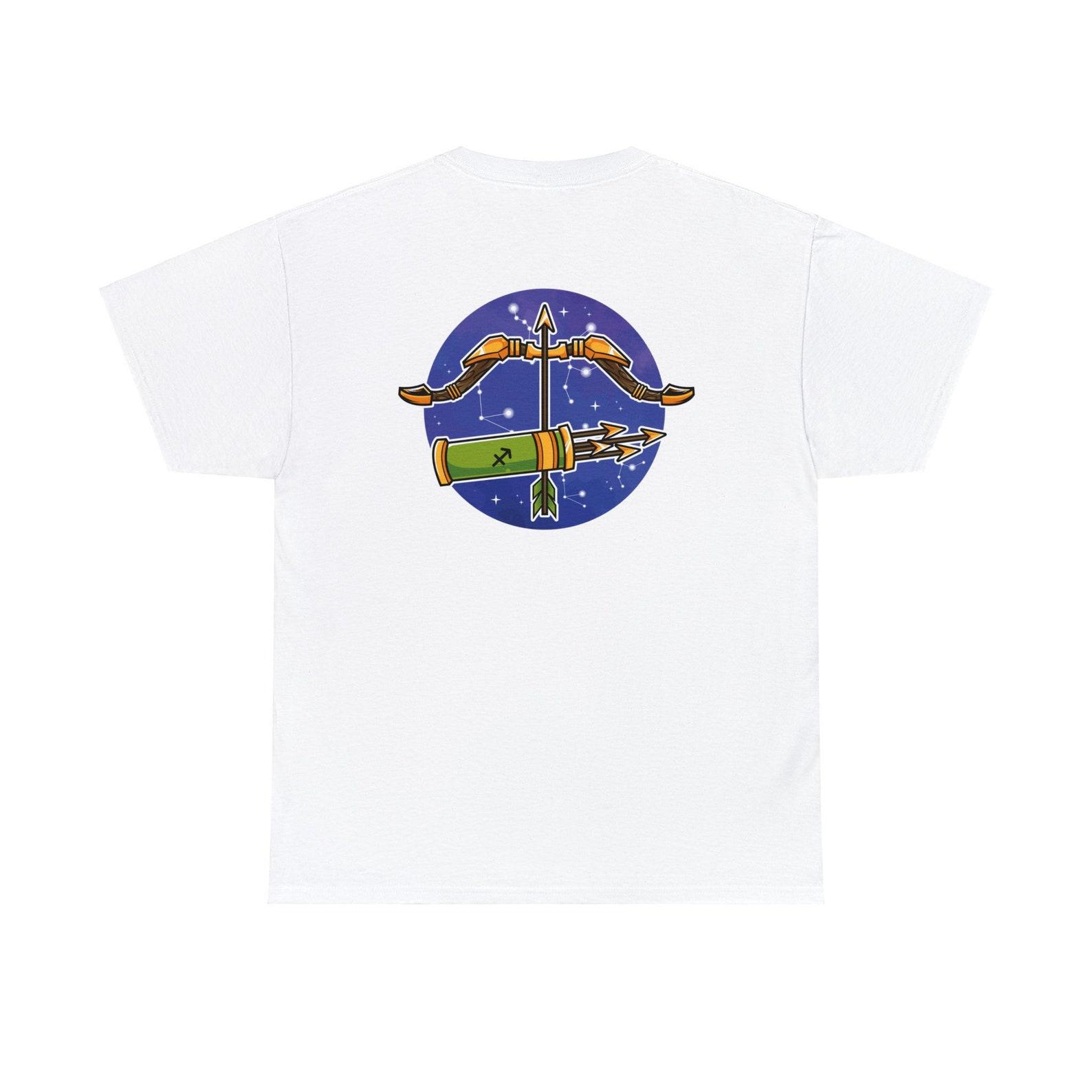 Sagittarius Zodiac Sign T-shirt: Horoscope Astrology Shirt S