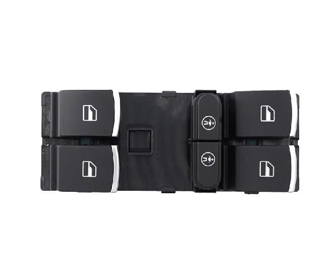 for VW Sharan Touran Touareg Seat Alhambra Car Regulator Window Control Main Switch Front left 10 PIN 7P6959857 Repair Kits 