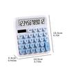 Financial Accounting Tools 12 Digit Dual Power Large Keypad Calculator High Color Goddess Model Back To School Teaching Supplies
