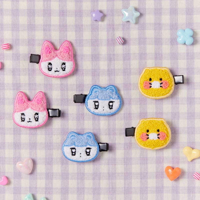 KAKAO FRIENDS Buckle Hair Clip 2P_Chunshik