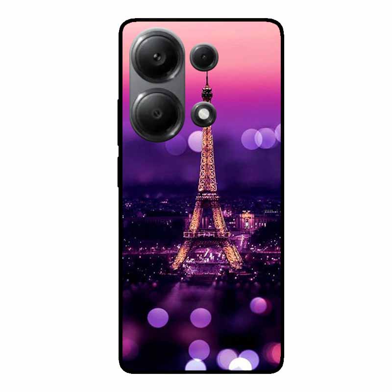 

For Xiaomi Poco M6 Pro Cases Poco F6 Pro M6 4G 5G Poco X6 X5 PRO Black Soft TPU Silicone Phone Covers for Xiaomi Poco M6 5G 5G -Poco M6 Pro 4G