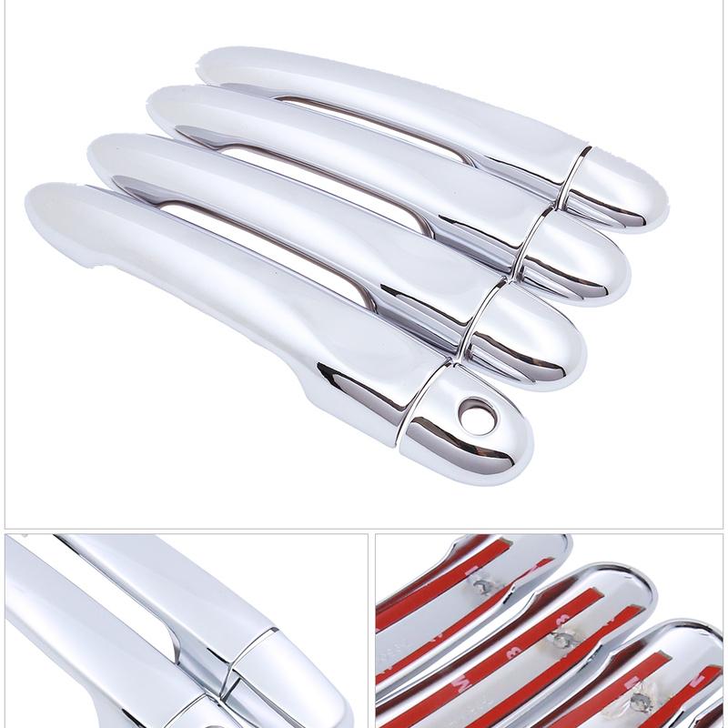 For Renault Grand Scenic III XMOD 2010 2011 2012 2013 2014 2015 2016 Chrome Door Handle Cover Exterior Car Stickers Accessories