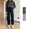 Sweatpants Women's fleece thickened sweatpants Women's autumn and winter high-waisted and thin casual pants Small loose leggings