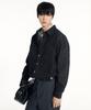 SIECLE Relaxed Denim Shirt (Washed Black)
