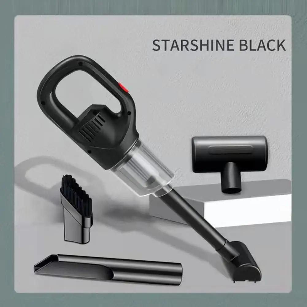 50000Pa Wireless Car Vacuum Cleaner Strong Suction Small Manual Vacuum Cleaner for Car Auto Vacuum Dual Use Home Vehicle Cleaner