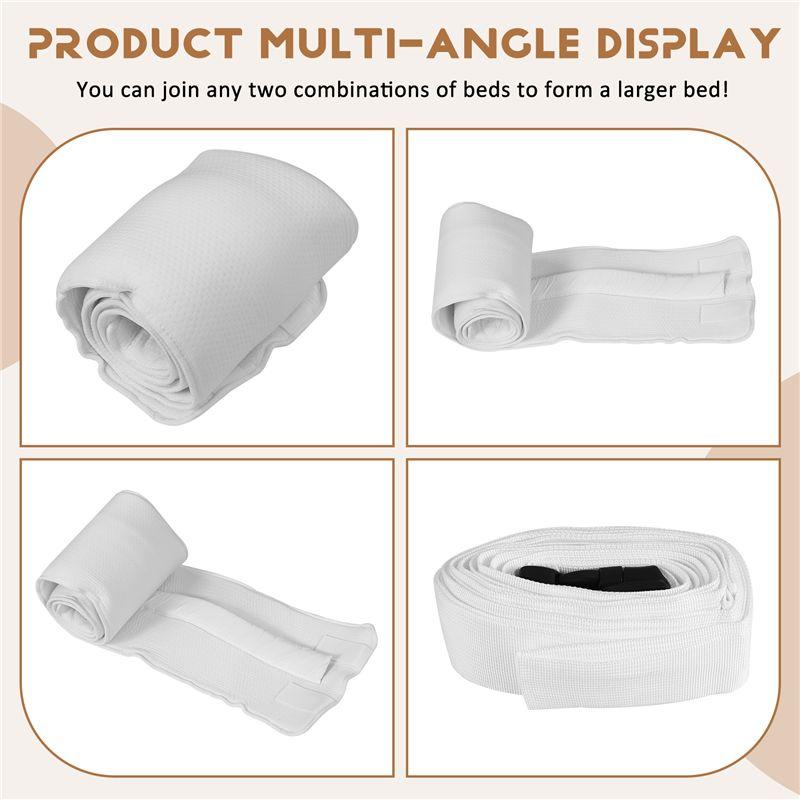 Good-Bed Bridge Twin To King Converter Kit-Bed Filler To Make Twin Beds Into King Connector-Twin Bed Connector & Mattress Connec