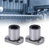 2PCS Oval Flange Linear Ball Bearing for CNC Linear Motion Axes Inner Diameter 16mm LMH16UU