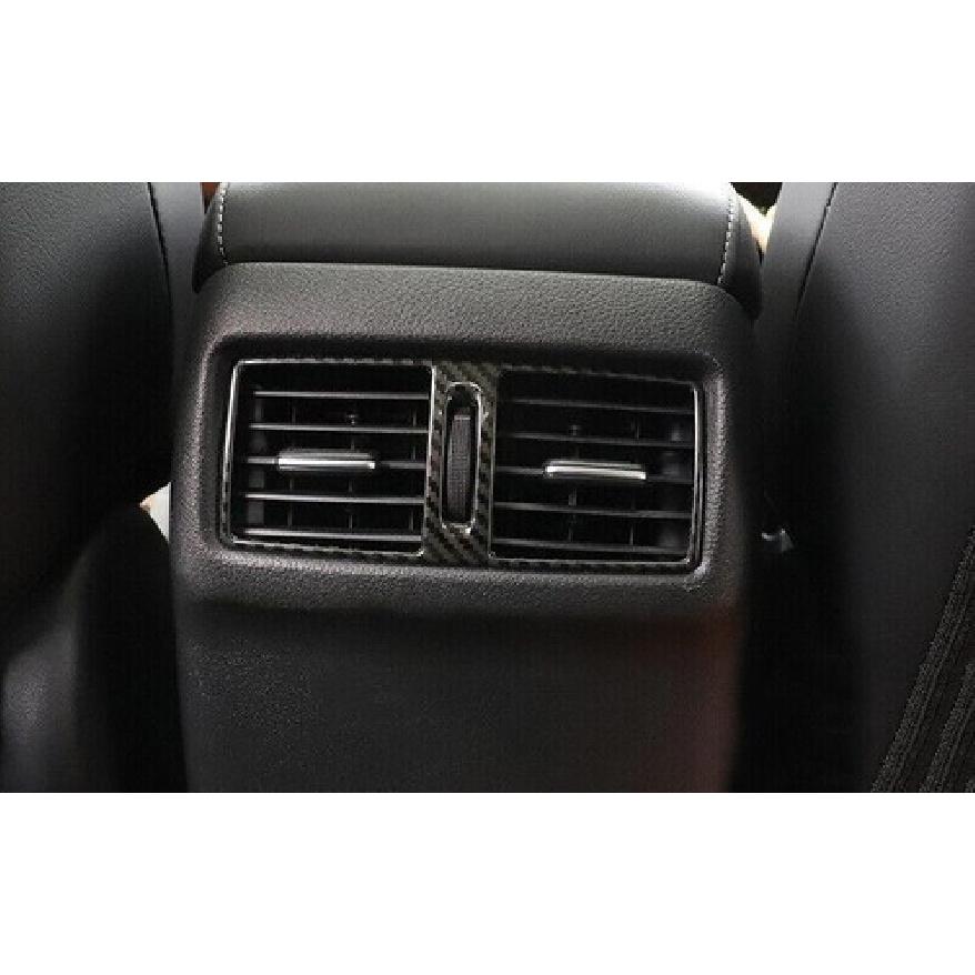 For Nissan Sentra Sylphy -2024 Carbon Fiber Steel Rear Air Outlet Vent Cover
