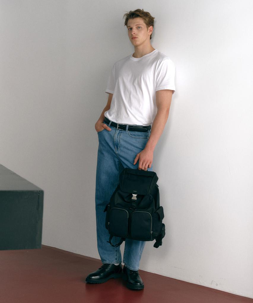Jillstuart Men Acc [Essen] Essen Black Nylon Backpack