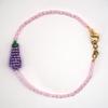 Lemon Vegetables Hand Chain Orange Strawberry Cherry Bangle Aesthetic Beaded Fruits Bracelet  Gift