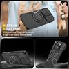 Funda Magnética de Lujo Resistente para iPhone 17 16 15 14 13 12 11 Pro Max Plus con Soporte y Protección Deslizante para la Cámara, Cubierta de PC