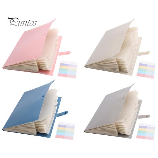 Plastic Document Organizer Expanding File Folder, Waterproof PP A4 Letter Size Durable School Case Organizer, Portable Receipt for And Office
