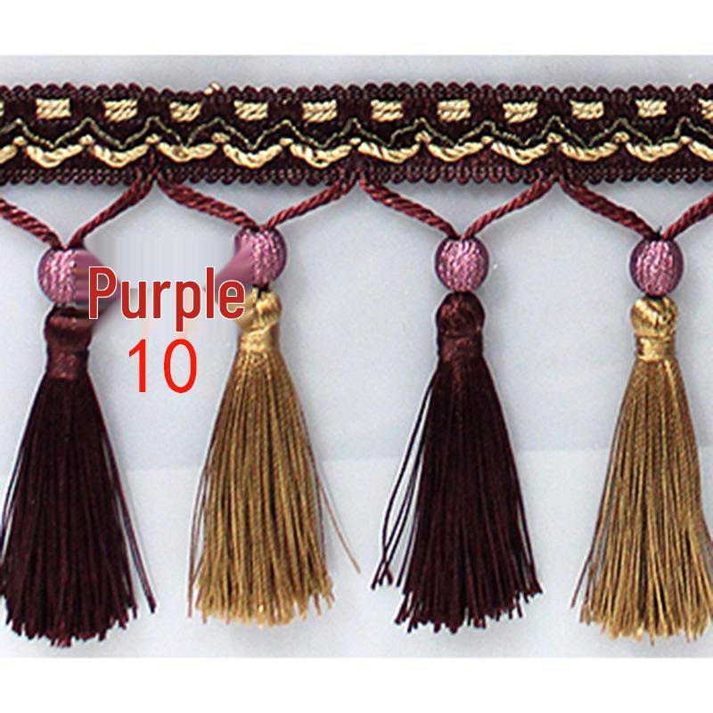 Lace Tassel Curtain Valance Beads & Hanging Balls - DIY Wedding Accessories