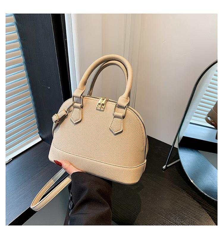 Small bag women's 2025 new fashion retro portable shell bag simple casual shoulder messenger bag women's bag