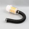 A03E-Air Heater Duct Pipe Parking Heater Yellow Air Intake Filter Silencer For Webasto Dometic Eberspacher