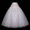 Women's 4 Layers A-Line Floor Length Wedding Ball Gown Petticoat Underskirt Crinoline White Wedding Dress Petticoat
