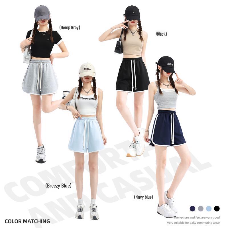 MINISO Women's Knit Sports & Casual Shorts