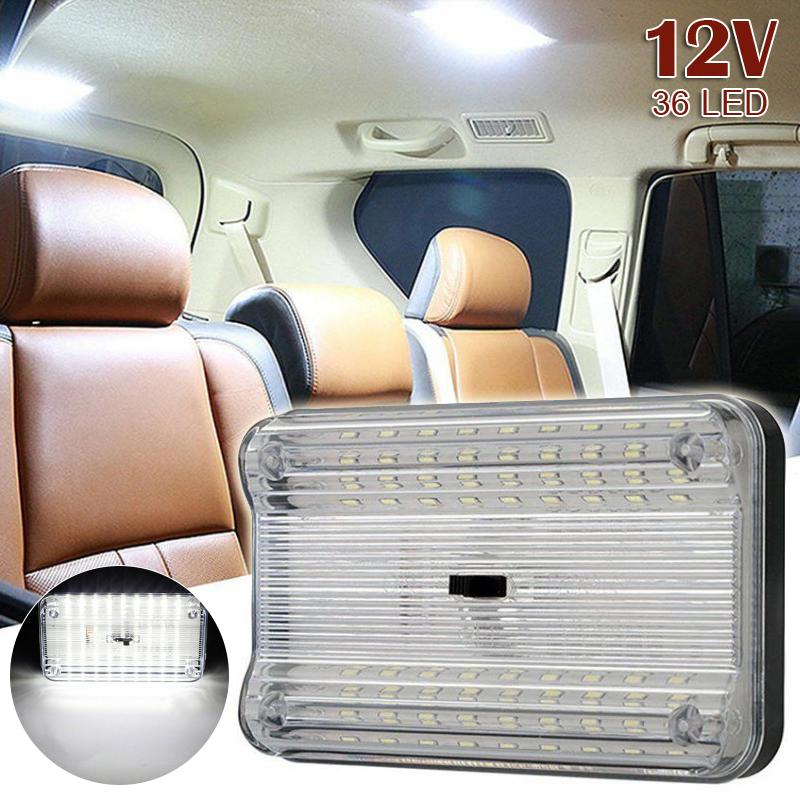 

Malinaisi 12V 36 Светодиодные лампы для салона автомобиля Белый бар Лампа на крыше Лампа на крыше Ван Лодка Караван