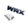 3D Metal WRX Logo Emblem, Auto Badge Decal Styling Compatible