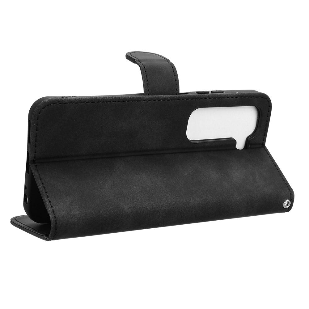 For Infinix Hot 50 5G Leather Case Skin-Feel Anti-Drop Wallet Flip Phone Cover