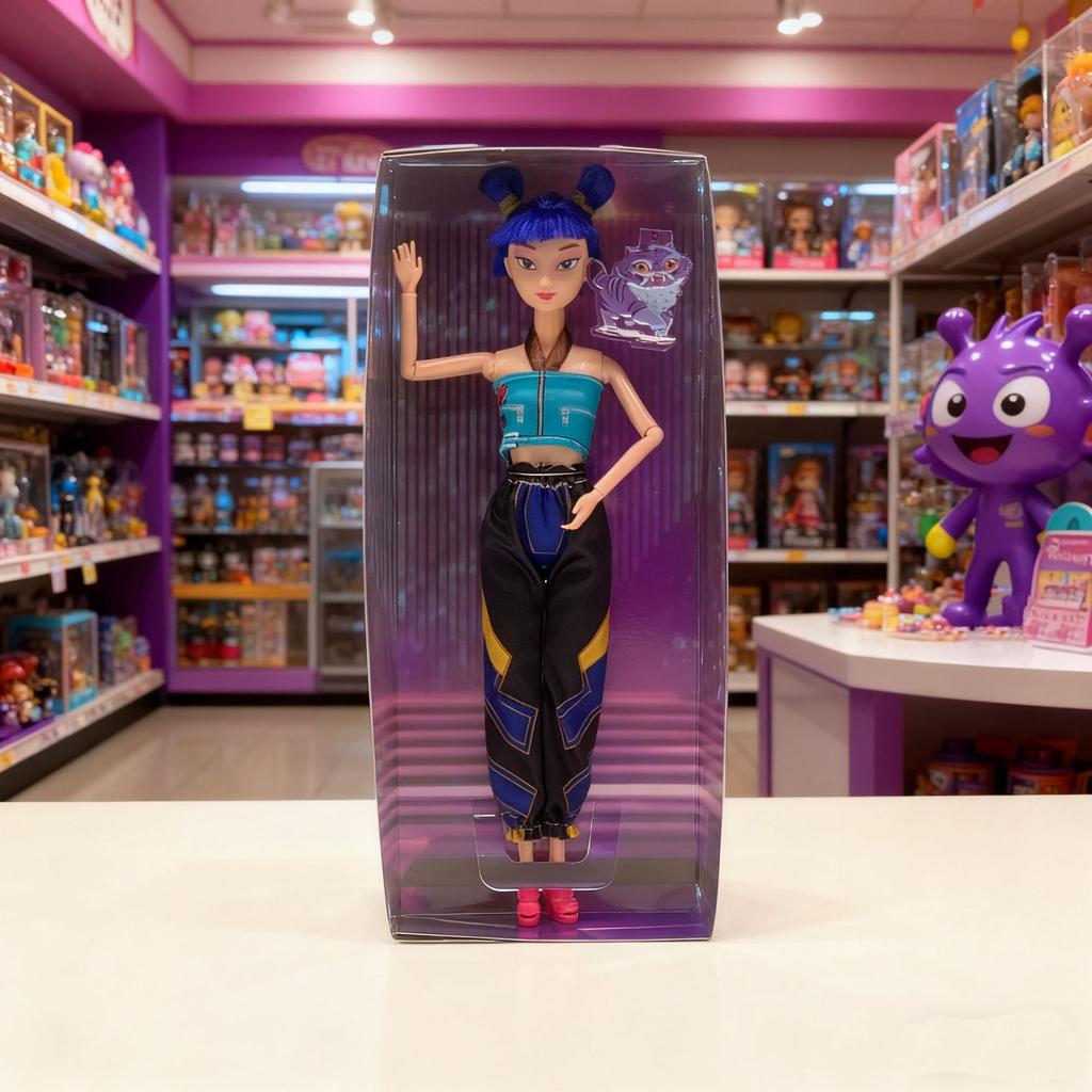 KPOP Demon Hunters BJD Doll Set - Rumi, Mira & Zoey Vinyl Action Figures, Complete Collection of Hunter Girls, Ready to Ship