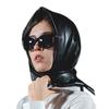 Womens Warm Long Shawl Winter Wraps Large Scarves Faux Leather Triangle Scarf Bandana Head Cover Kerchief