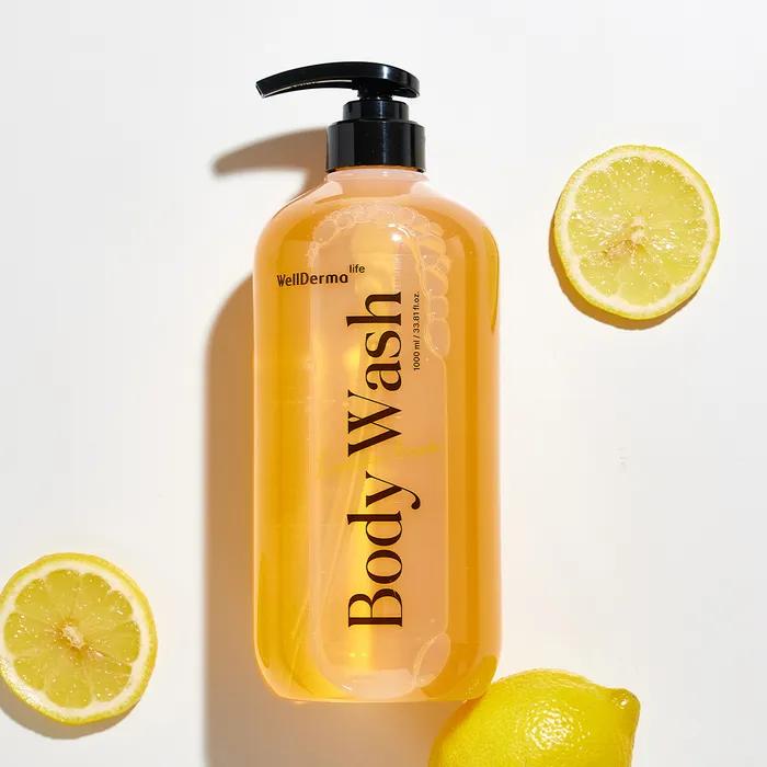 NEW Wellderma Life Lemon Tree Body Wash 1000ml