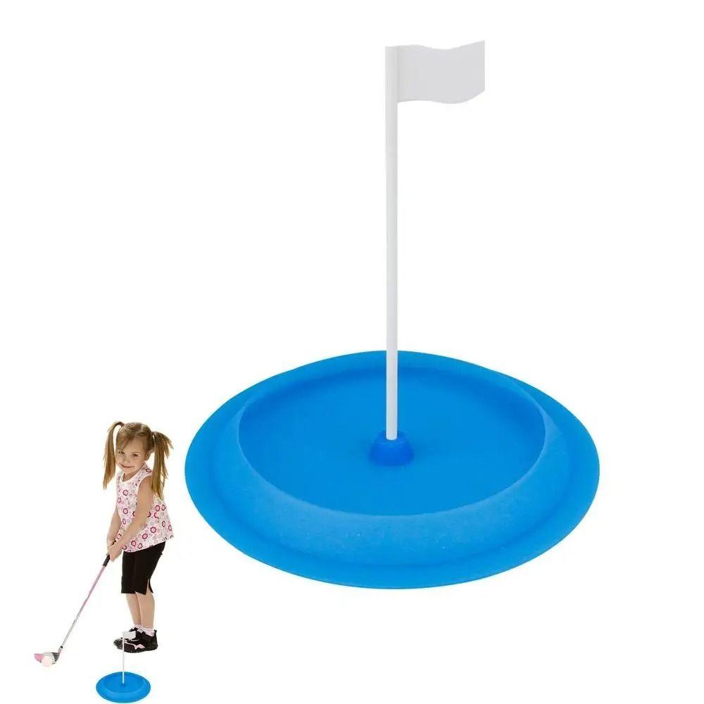 Hole and Flag Golf Putting Trainer Practice Cups Putter Green Cup Golf Putting Cup  Outdoor/Indoor